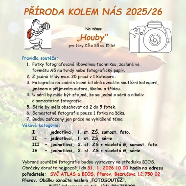 FOTOSOUTĚŽ Příroda kolem nás