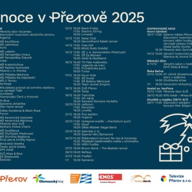 VÁNOCE V PŘEROVĚ 2025