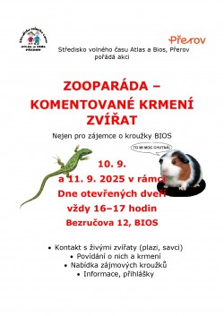 ZOO- paráda komentované krmení